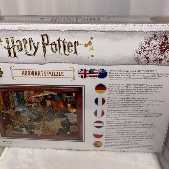 Harry Potter Hogwarts Puzzle Wizarding World 1000 Piece Jigsaw NEW sealed - Picture 6 of 6